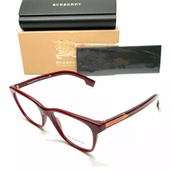 Burberry Women's Bordeaux Eyeglasses! - Picture 1 of 4